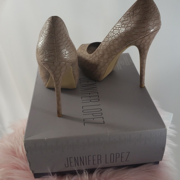 🎄Jennifer Lopez🎄 Brigitte stiletto open toe heel - Picture 4 of 6